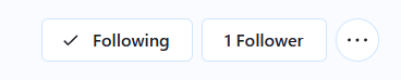 Follow button for a Pulse Metric